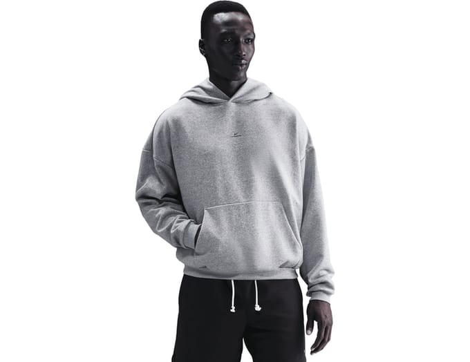 Nike Standard Issue Secondary Brushed Hoody Grijs K063