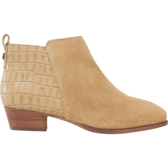 White Stuff Willow Leather Ankle Boot Natural Print Größe: 3.5 | Stiefel Outlet | Damen