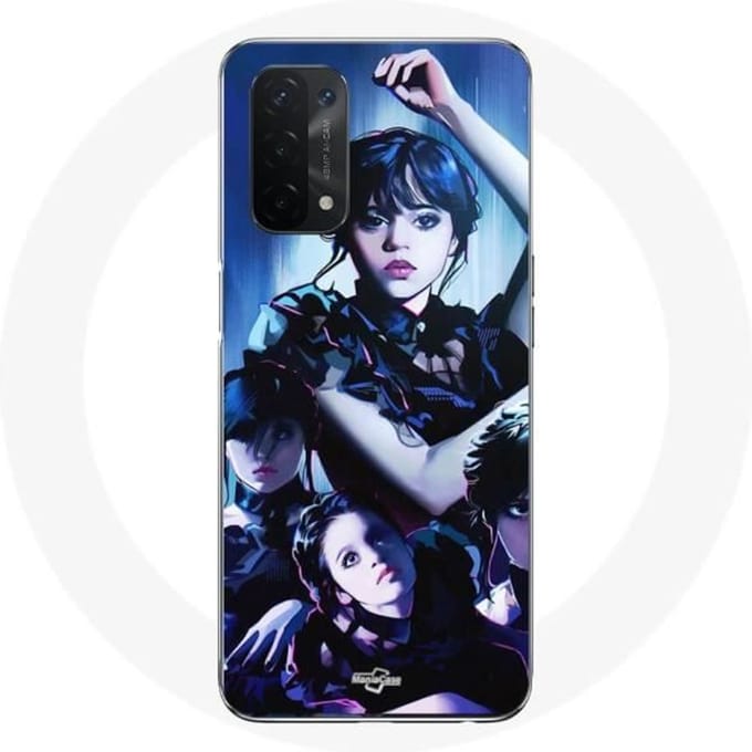 Oppo A54 5G hoesje woensdag woensdag Addams