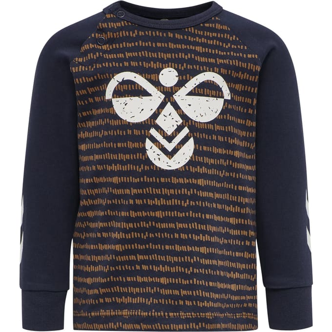 T-shirt met lange mouwen voor babyjongens Hummel Buster