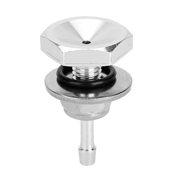 Universele turbocompressor voor auto's, siliconen boostpijp, slangnippel, turbo vacuümmeter, TDI white