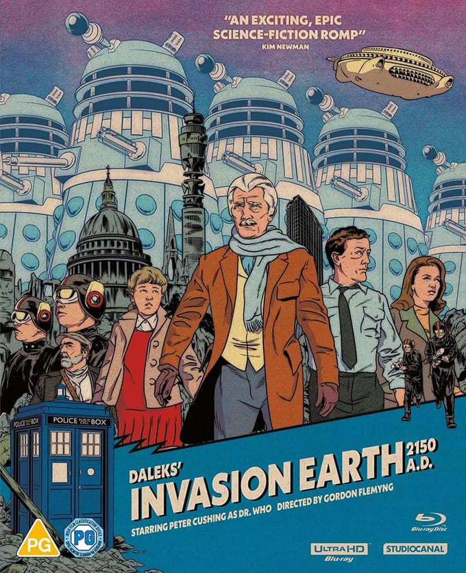 Daleks' Invasion Earth 2150 A.D. [4K UHD + Blu-ray] Collector's Edition