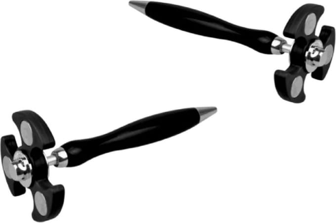 Fidget Pen Anti stress - Set 3 stuks - Zwart - Spinner