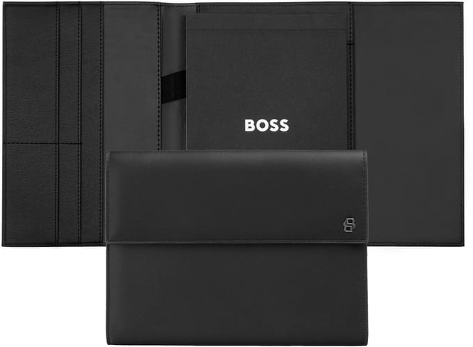 BOSS Double B - A5 schrijfmap 23 cm (zwart)