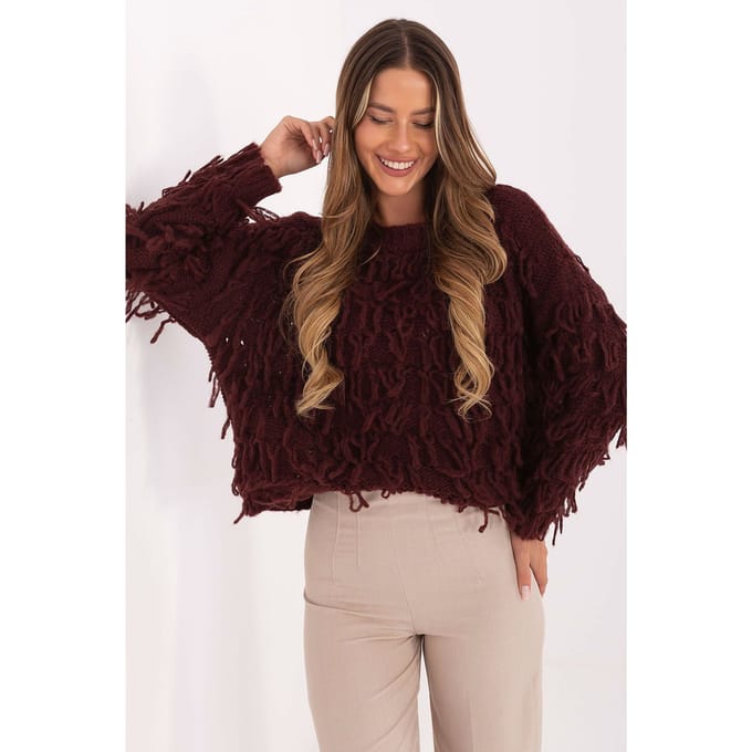 Wild Motion Knit - Bordeaux / One Size