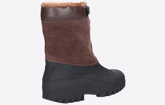 Cotswold Venture Synthetische Bruine Regenlaarzen