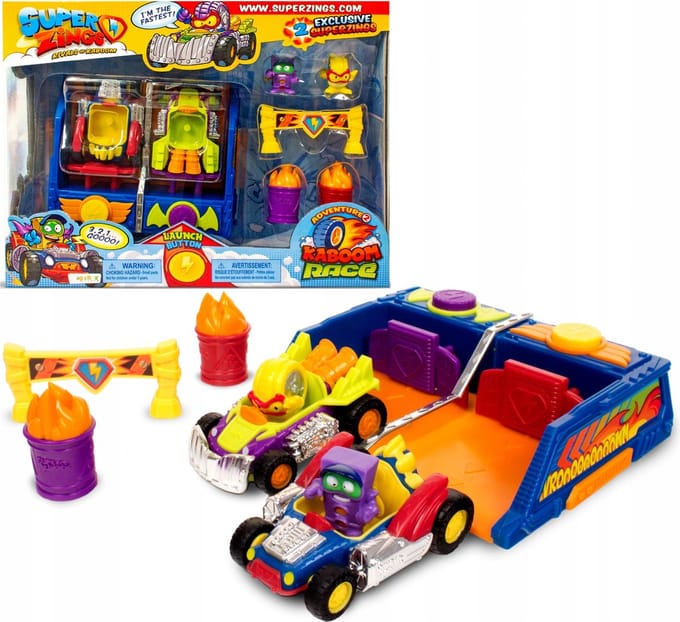 MagicBox - SuperZings Kaboom City racekit van Magic Box