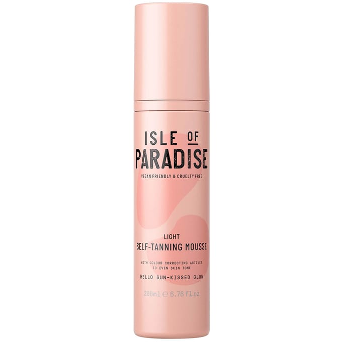 Isle of Paradise - Light Self Tanning Mousse 200 ml