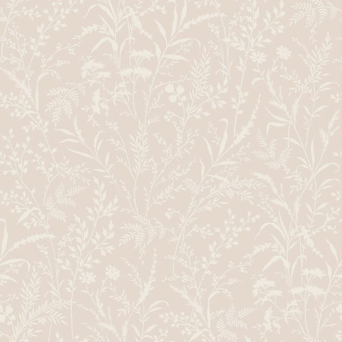 Boråstapeter Vliesbehang 38737 - Borosan Hem - Botanisch Beige - 53cm x 11.20m