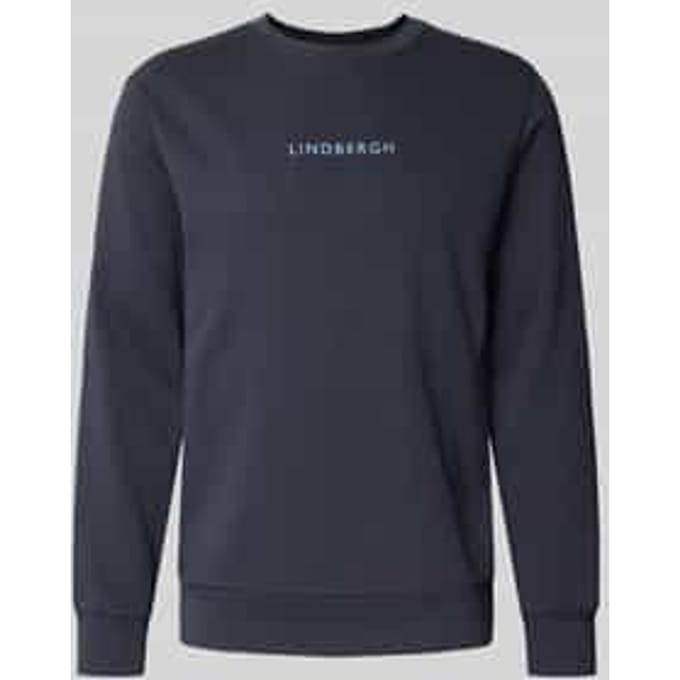 Sweatshirt met ronde hals en logoprint