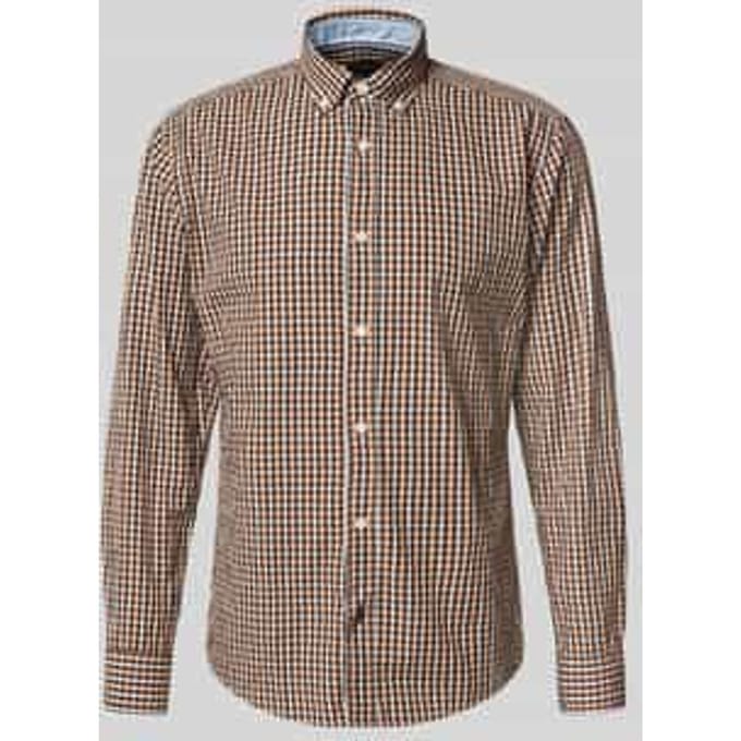 Regular fit vrijetijdsoverhemd met button-downkraag