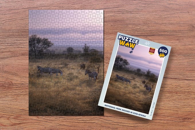 Puzzel Nationaal Park Kruger in Zuid-Afrika - Legpuzzel - Puzzel 500 stukjes