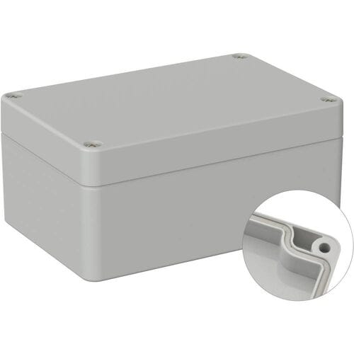 TRU COMPONENTS PC 210500 5U 5U210500 Outdoorbehuizing 120 x 80 x 55 Polycarbonaat Grijs-wit (RAL 7035) 1 stuk(s)
