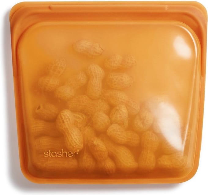 Reusable Silicone Bag Medium - Mojave Honey
