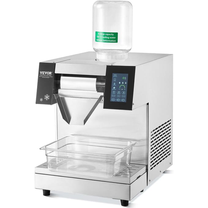 Commerciële Sneeuwijs Machine 573LBS/24H Roestvrij Staal voor IJs