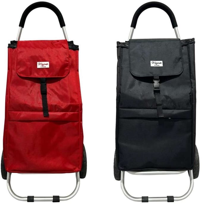 Winkelwagen cadi trolley 67l grote wielen