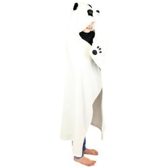Cozy Noxxiez Blanket Panda Fleece dekentjes