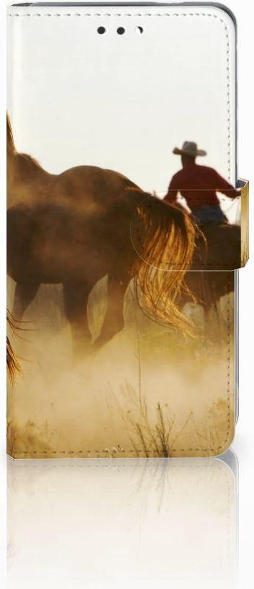 Nokia 3.1 (2018) Telefoonhoesje met Pasjes Design Cowboy