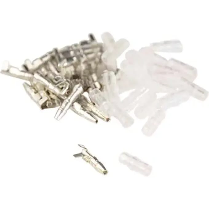 Set van 25 ronde mannelijke connectoren Brazoline