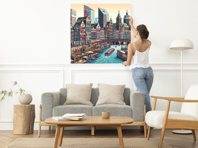 Kunstprint | Wanddecoratie | Forex | 80 × 80 cm