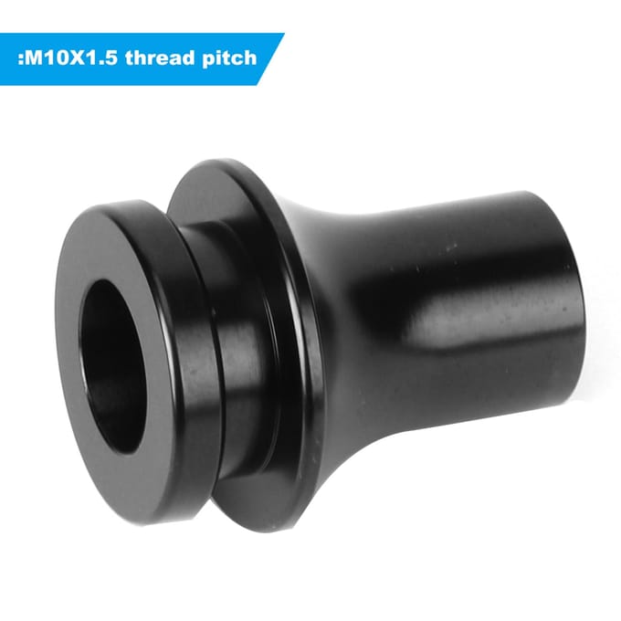 Auto Versnellingspookknop Boot Retainer Moer Adapter M10x1.5 Draad Past voor Honda black