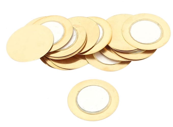 20 stuks 20 mm diameter piezo-elektrische elementen voor elektronica