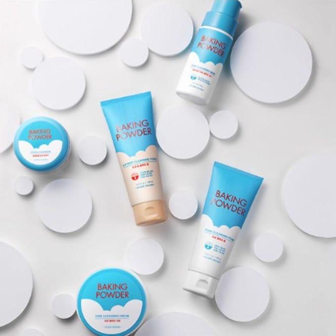 ETUDE Baking Powder BB Diep Reinigend Schuim 160ml blue