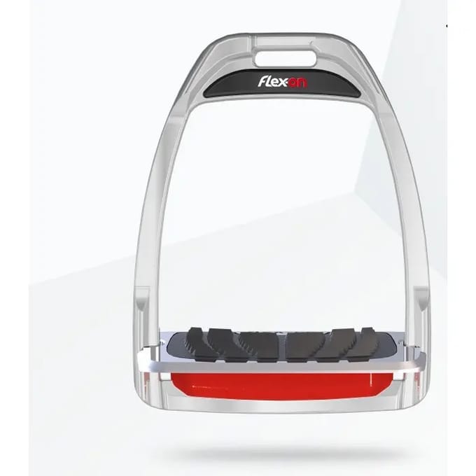 Aluminium Ingezette Grijpsteunen Rood Flex-On Hunter H