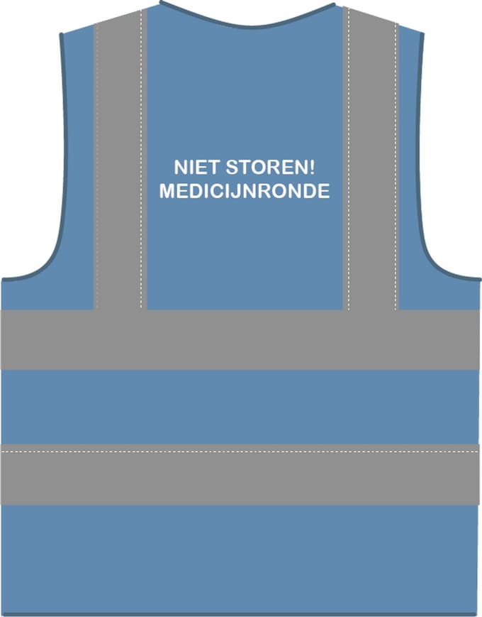 Medicatie hesje RWS hemelsblauw