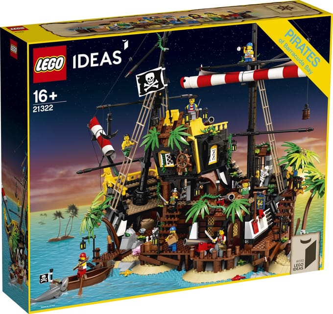 LEGO Ideas Piraten van Barracuda Baai 21322