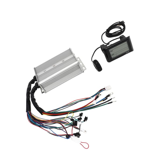 48V 60V 1500W Controller LCD-display Professionele Fiets Borstelloze Motor Controller Kit voor Elektrische gray