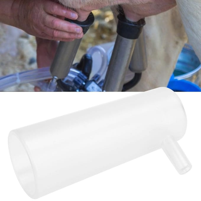 HL M13A Gobelet à lait en plastique Accessoire de machine à traire Outil de traite pour bovins, moutons et chevaux