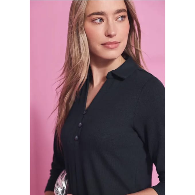 Jurk in effen kleur