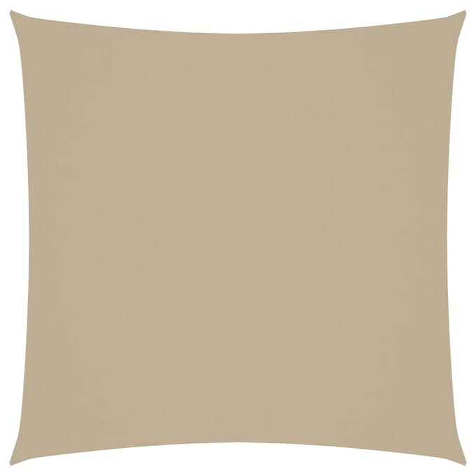 vidaXL - Zonnescherm - vierkant - 5x5 - m - oxford - stof - beige