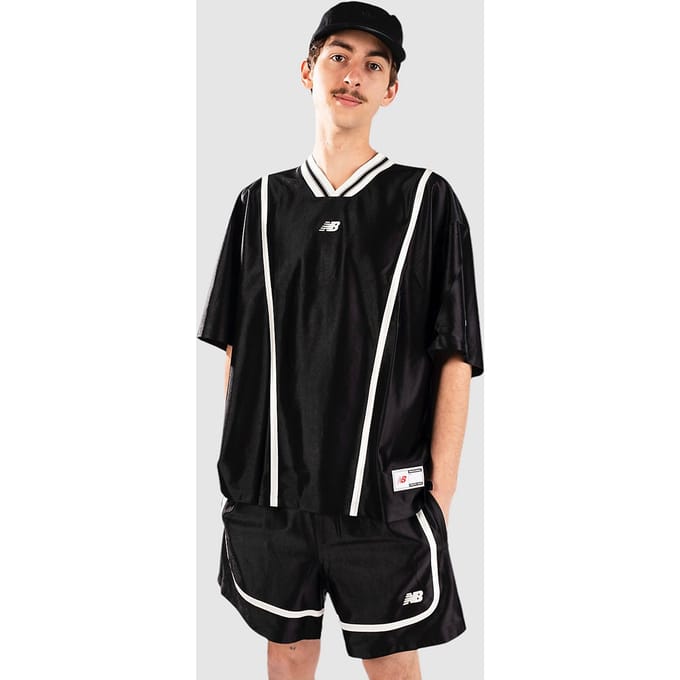 New Balance Poly Tricot Shooting T-Shirt zwart