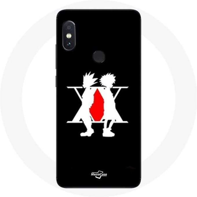 Coque - Hunter x Hunter - Xiaomi Redmi Note 5 AI - Manga Logo - Souple - Noir noir