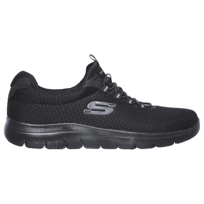 Skechers Sport Heren SUMMITS Sneakers Instappers Heren Zwart