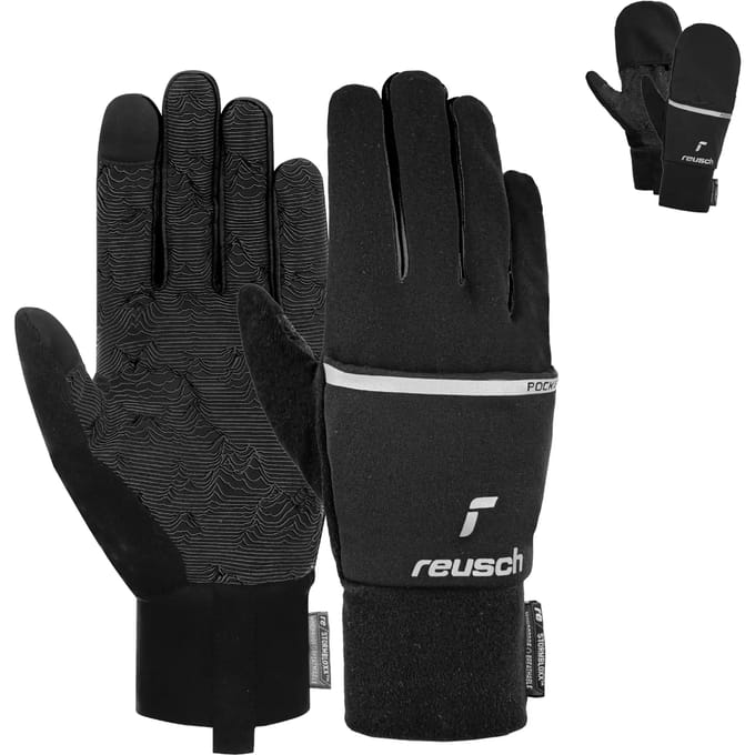 Reusch Terro STORMBLOXX™ - Black-silver - Maat Unisex_EU 10