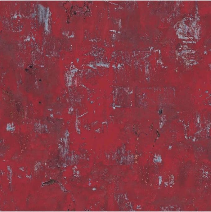Dutch Wallcoverings vliesbehang oude muur - rood
