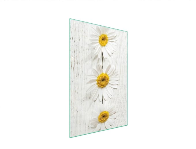 TMK ArtDeko Serie - Snijplank van glas - 35x52 cm - Hittebestendig - Antibacterieel