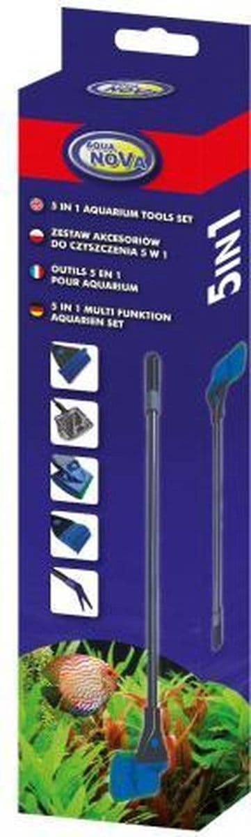 Aquarium - Schoonmaak set - Aquariumtools - 5 in 1