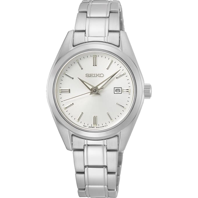 Seiko New Link SUR633P1 Dames Horloge - 30 mm