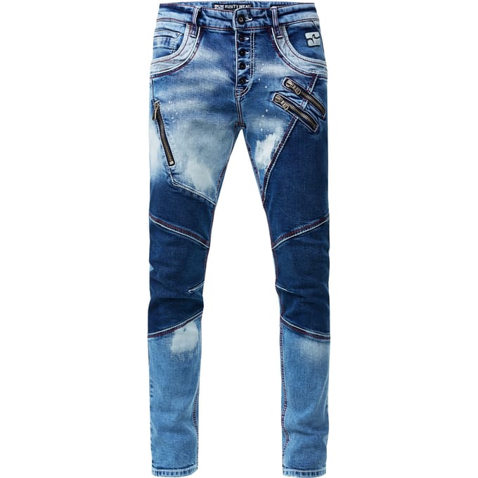 Jeansbroek "URUMA" slim fit (DE BUITENGEWONE)