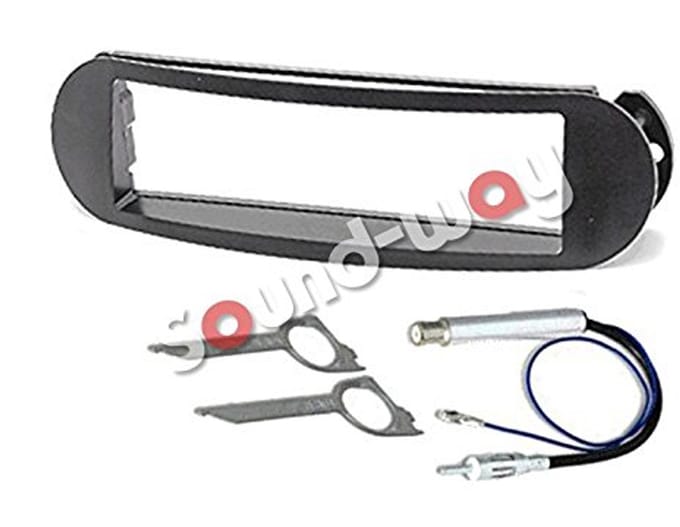 2 DIN Radio Paneelframe voor Auto's met Antenneadapter en Demontagesleutels