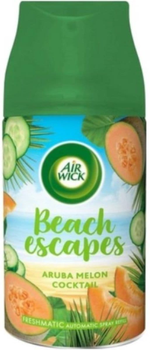 Air Wick - Luchtverfrisser - Navulling - Beach Escapes - Aruba Melon Coctail - 250ml