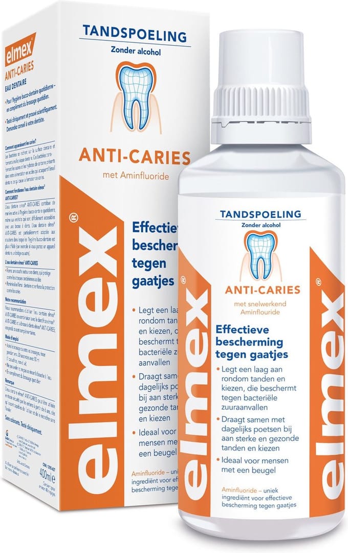 Elmex Anti-Cariës Tandspoeling 400 ml