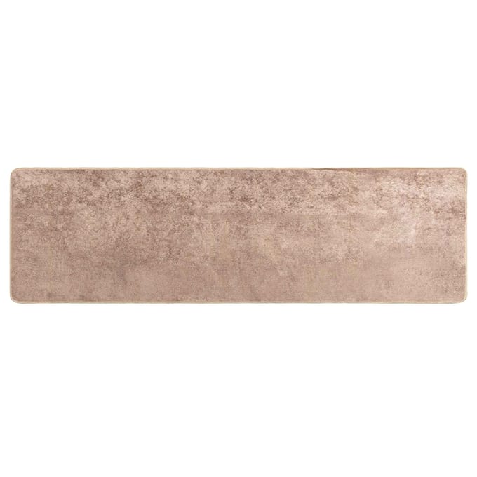 vidaXL - Tapijt - Runner - MARSA - Zand - 50 - x - 200 - cm - Polyester - en - PVC