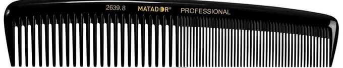 Matador Dameskam 639/8 zwart 20,3cm