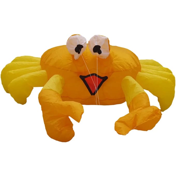 Hq Kites Bouncing Buddy Billy The Crab 124 Cm Oranje