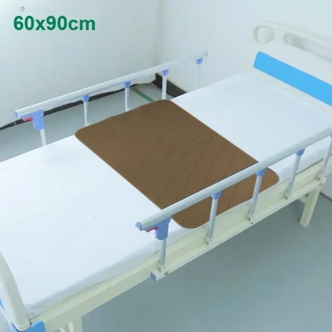 Alèse de lit imperméable lavable pour adultes âgés Épaisse Imperméable Réutilisable Couche Matelas Paralysé Alité